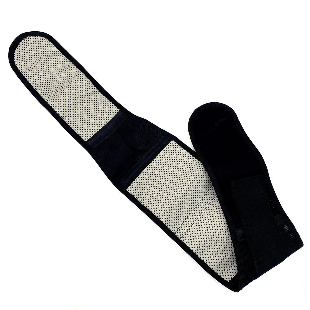 Waist Brace Support Belt Tourmaline Self-heating Magnetic Therapy Waist Belt Lumbar Support Back Support Brace Double Banded